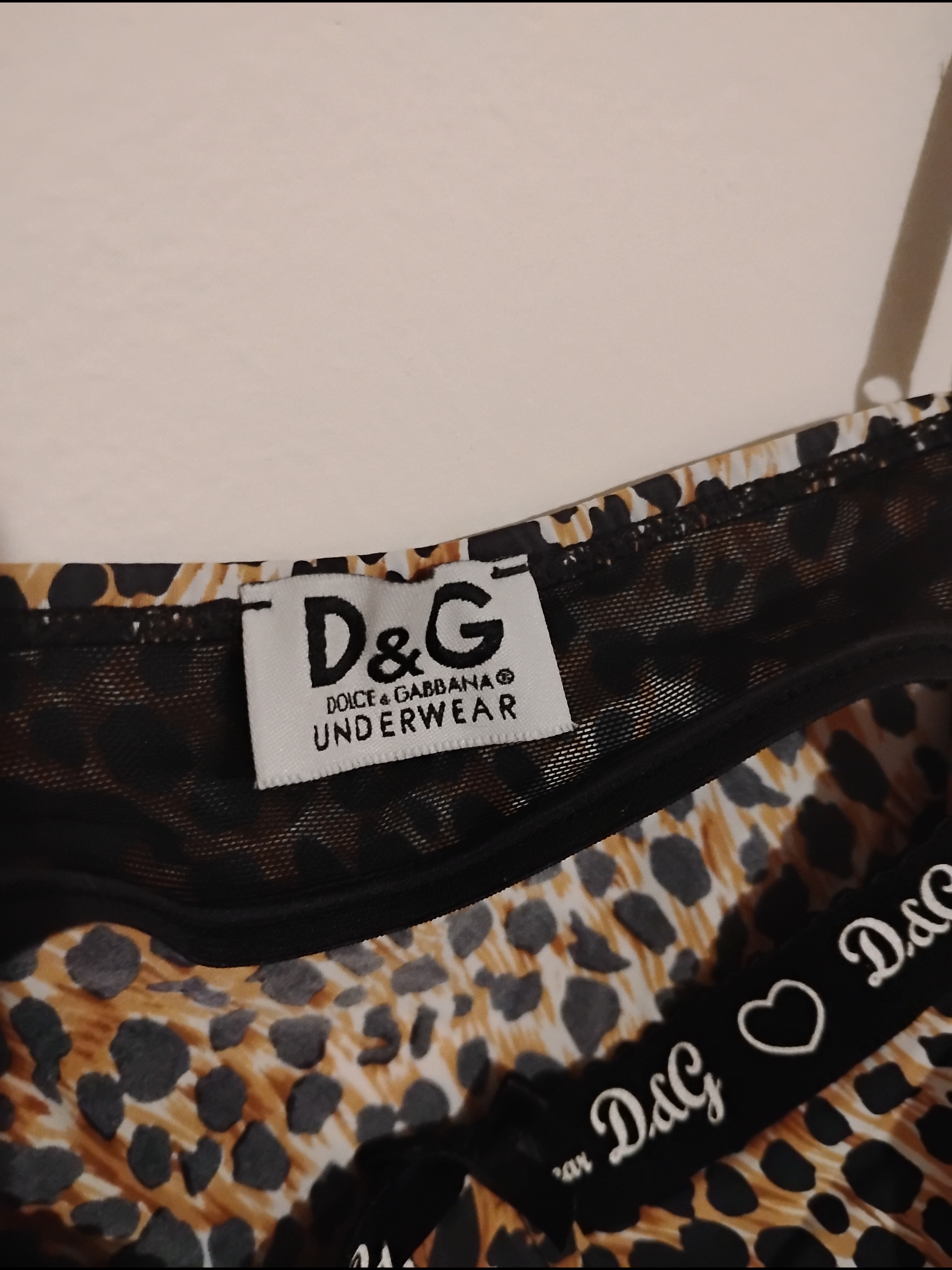 Dolce & Gabbana Leopard Print Satin Cami - Brown/Black — image 3 of 5
